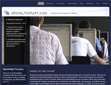 Tablet Screenshot of drupaltherapy.com